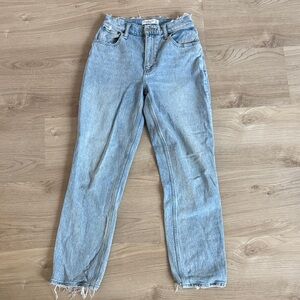 Abercrombie & Fitch Women's Denim Straight Leg Jeans